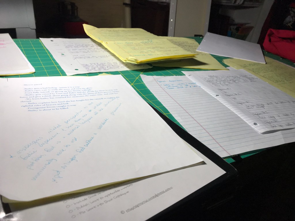 How to write when your world is falling&nbsp;apart.